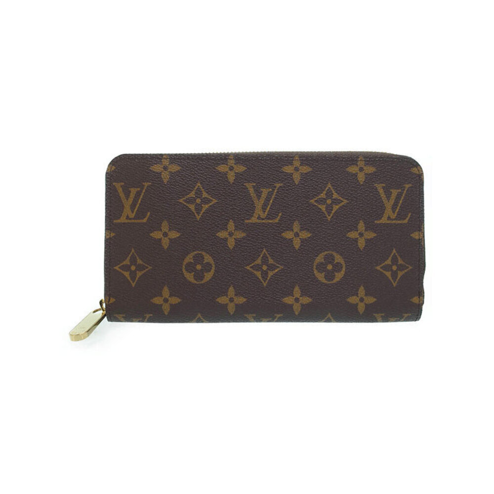 Louis Vuitton Monogram Zippy Wallet Round Zipper Long